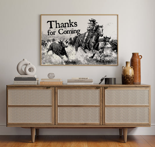 Cattle Drive's Bold Welcome