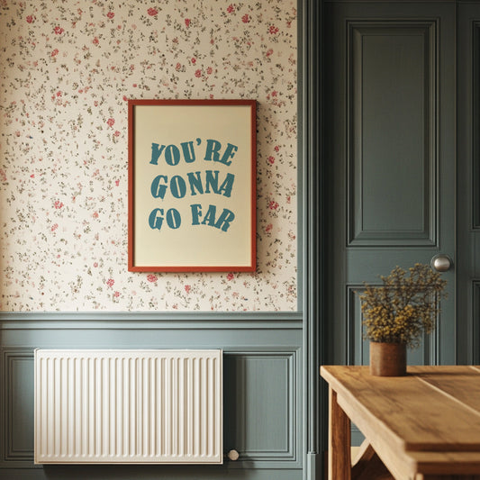 Bold Promise In Teal Waters