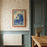 Saloon Blues In Cobalt Ink