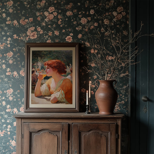 Afternoon Light Paints Belle époque