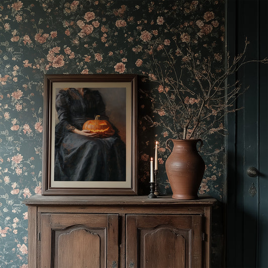 Autumn Fire In Velvet Hands