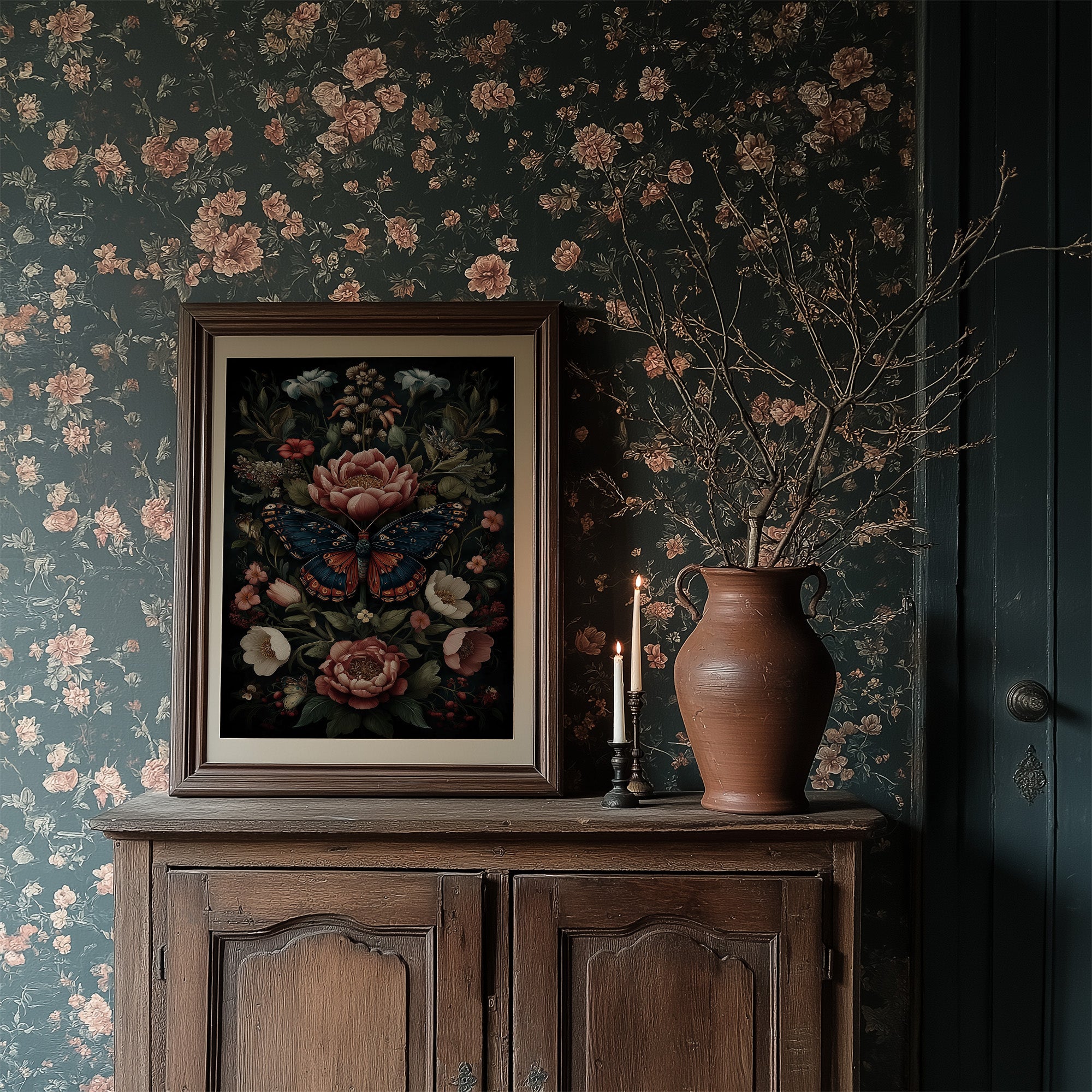 Midnight Blooms Await The Traveler