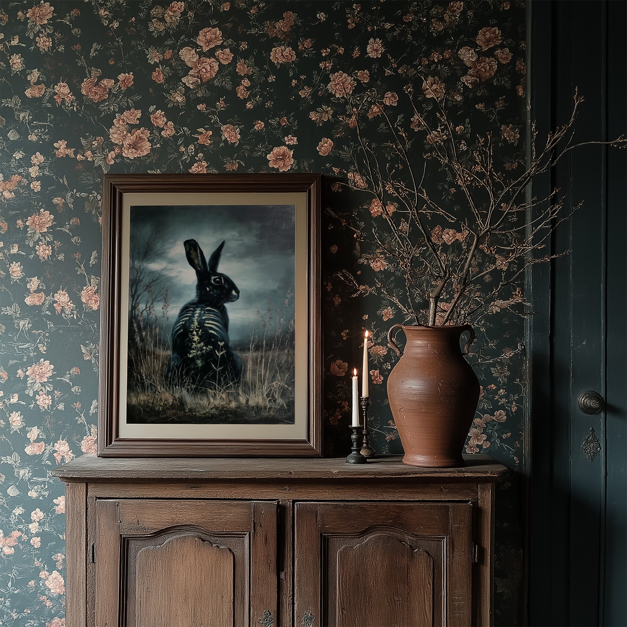 Midnight Hare Reveals Inner Bones