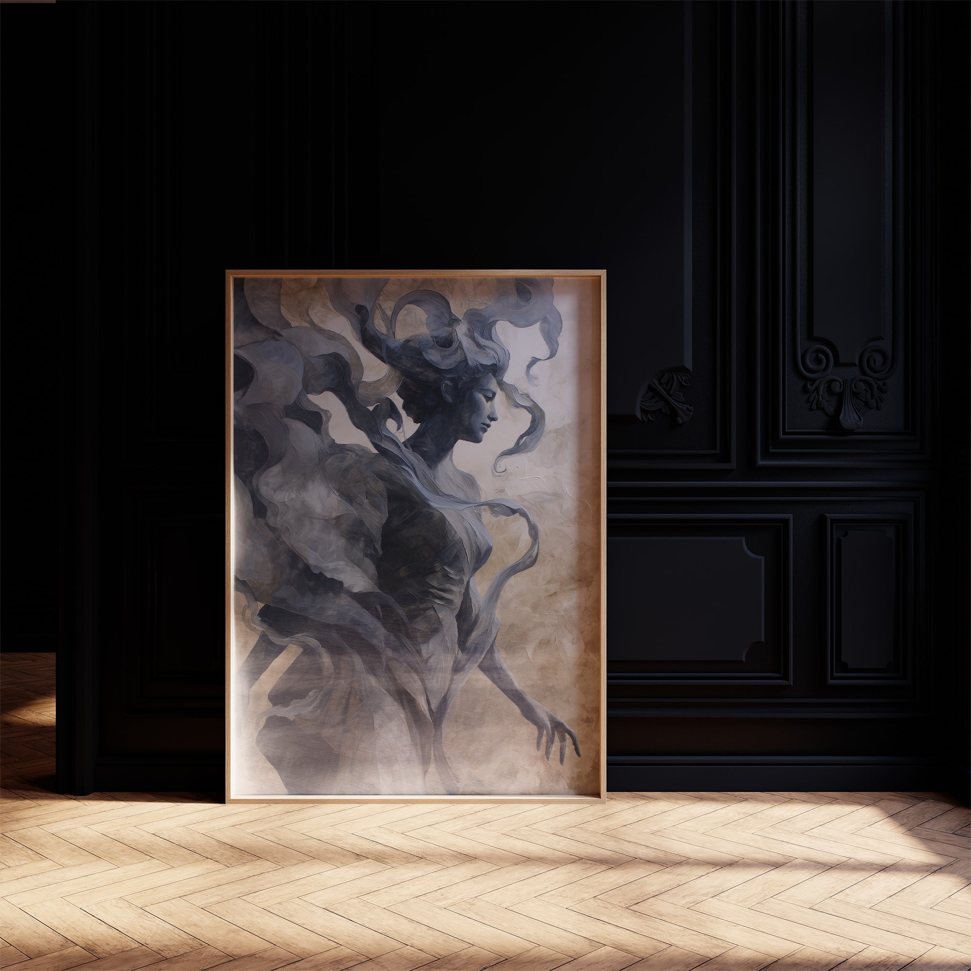 Smoke Becomes Her Elegant Form