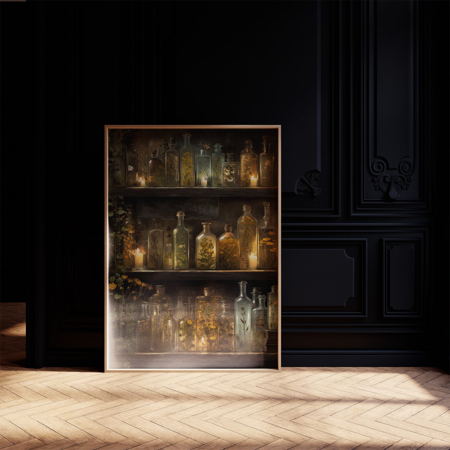 Bottled Flora By Candlelight