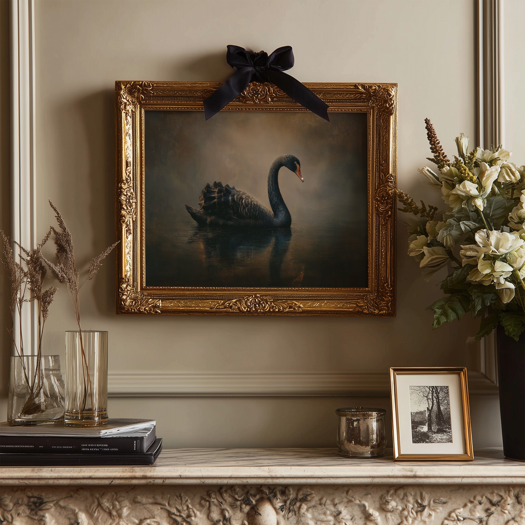 Dark Swan Among Literary Waters