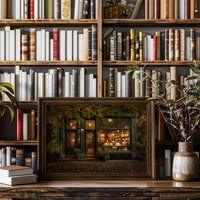 Bookshop Dreams Within Library Walls