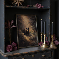 Forest Keeper Emerges At Dawn