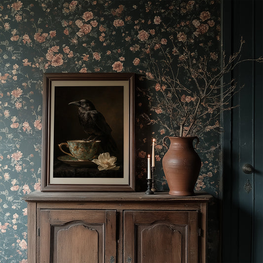 Raven's Teacup In Fading Light