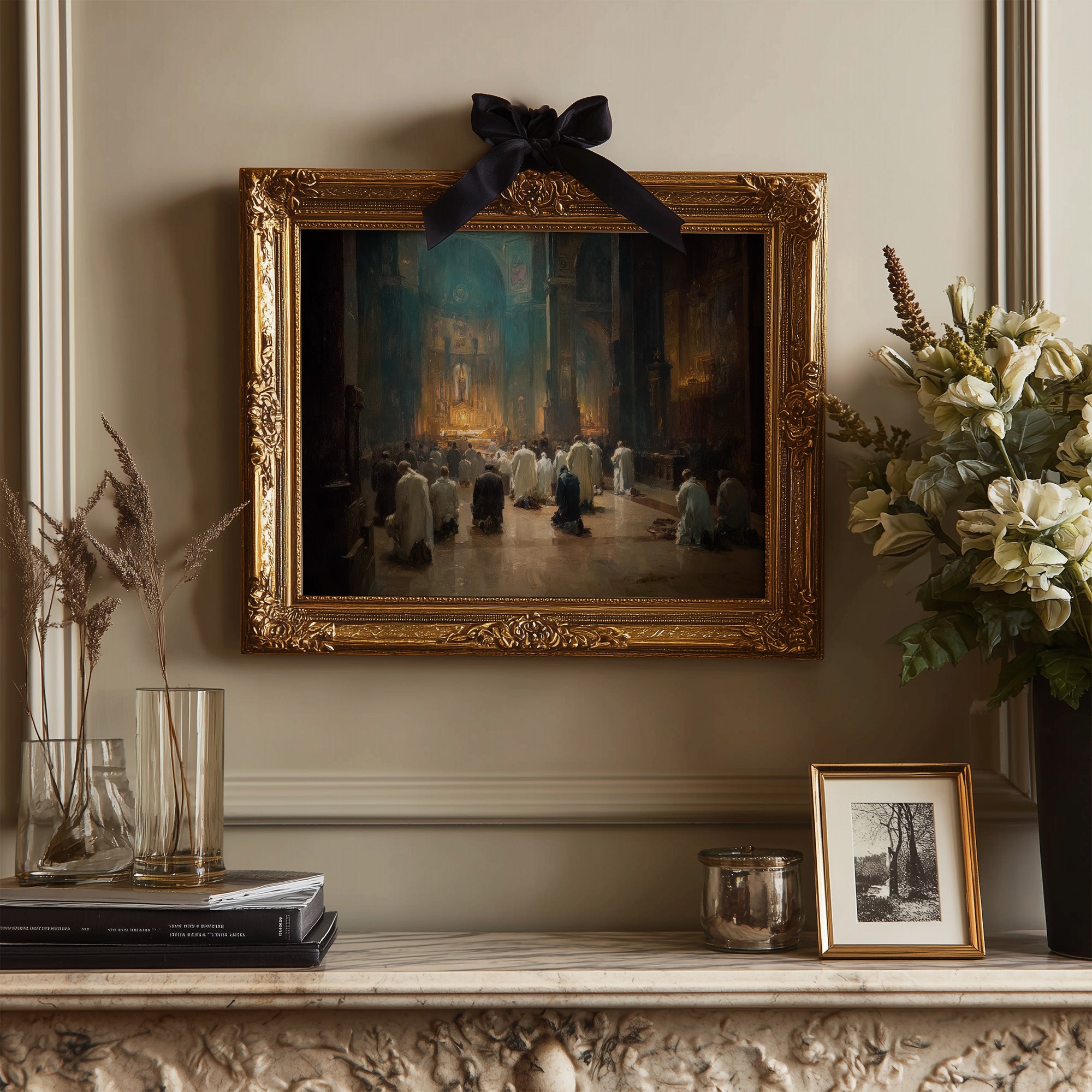 Sacred Light Among Ancient Pages