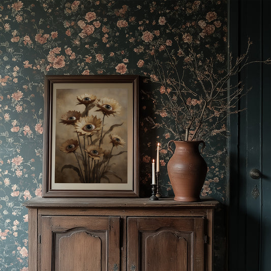 Watching Blooms Beneath Autumn Light