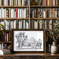 Modern Medusa's Digital Repose