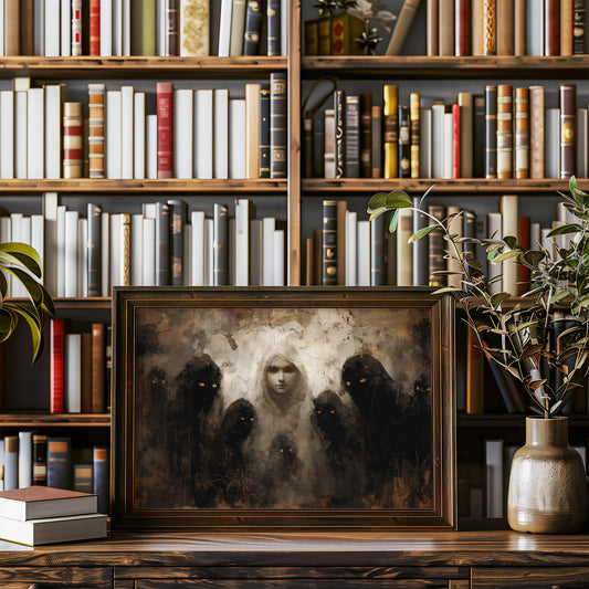 Haunted Tales Between Leather Spines