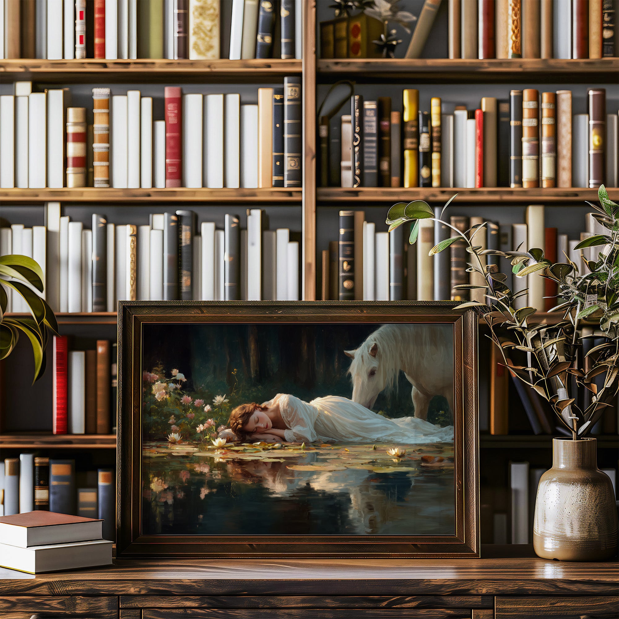 Lily Pond Dreams Between Pages