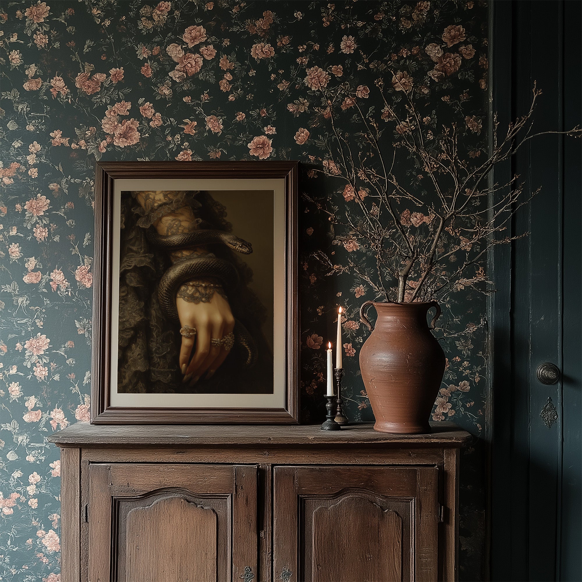 Temptation Coils Through Ancient Lace