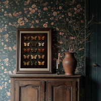 Amber Wings Against Midnight Walls