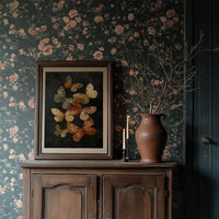 Copper Wings Against Midnight Sky