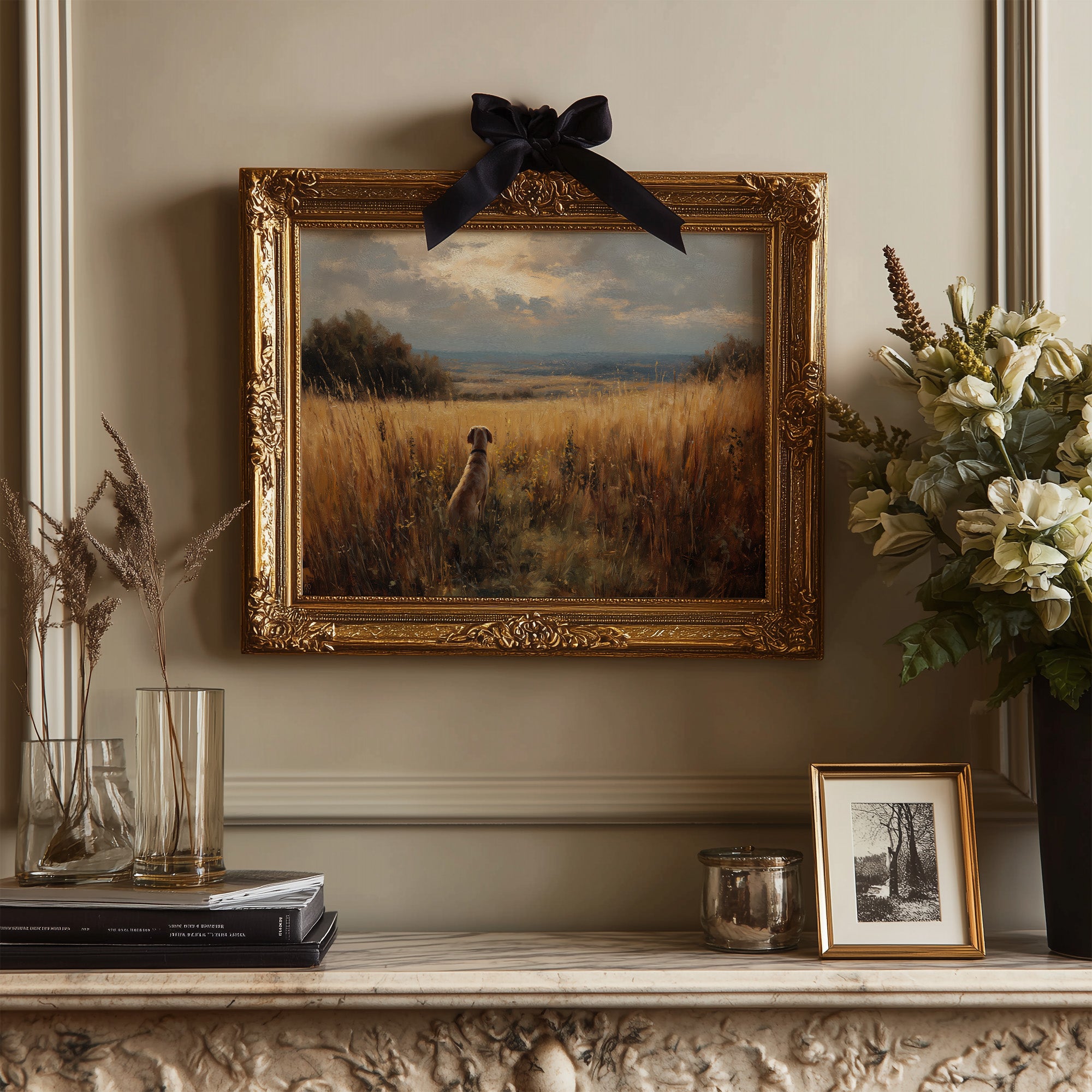 Faithful Friend Awaits The Horizon