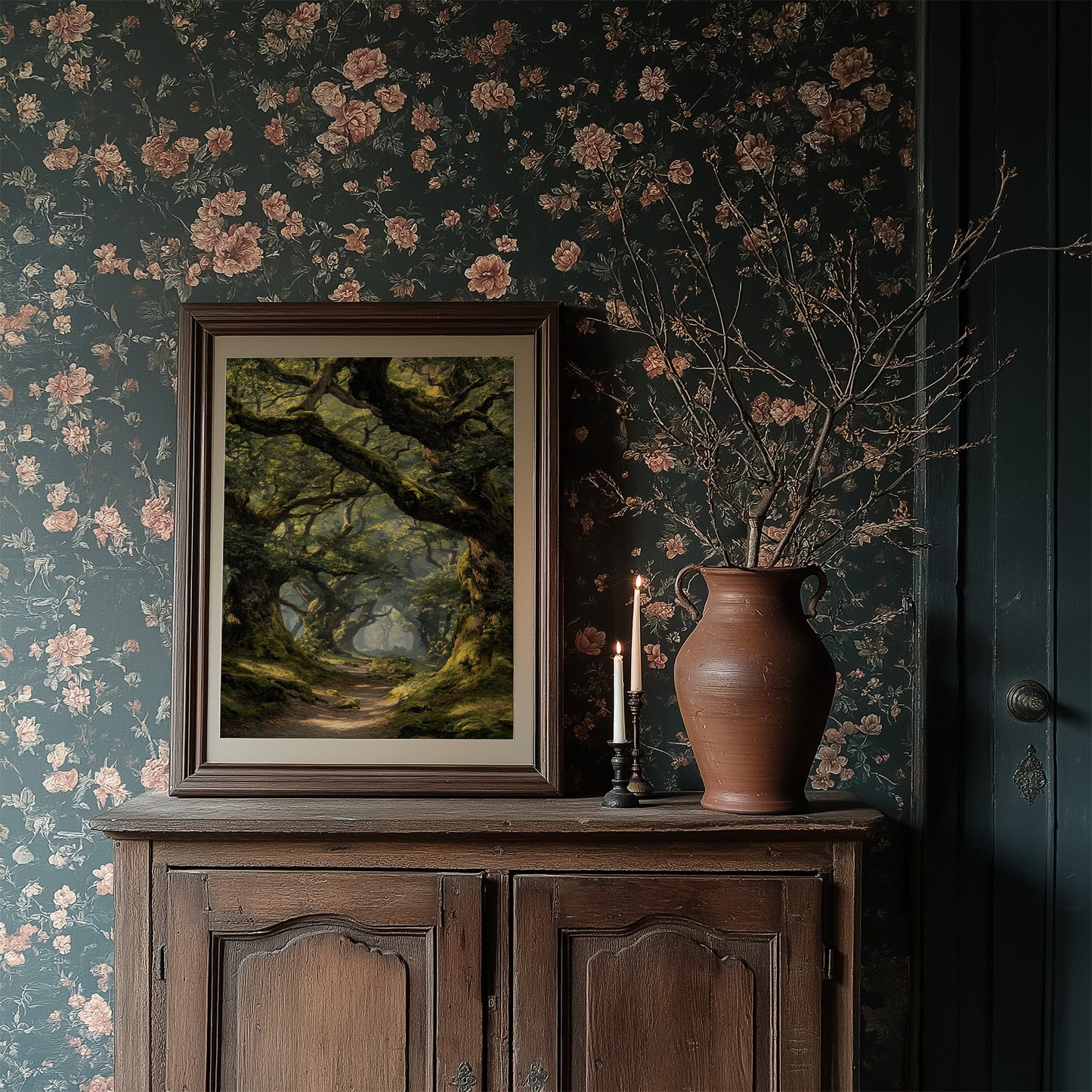 Ancient Oaks Guard Silent Passage