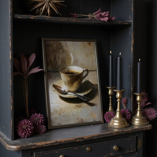 Morning Ritual In Warm Light