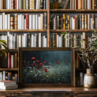 Poppies Dance Among Literary Worlds