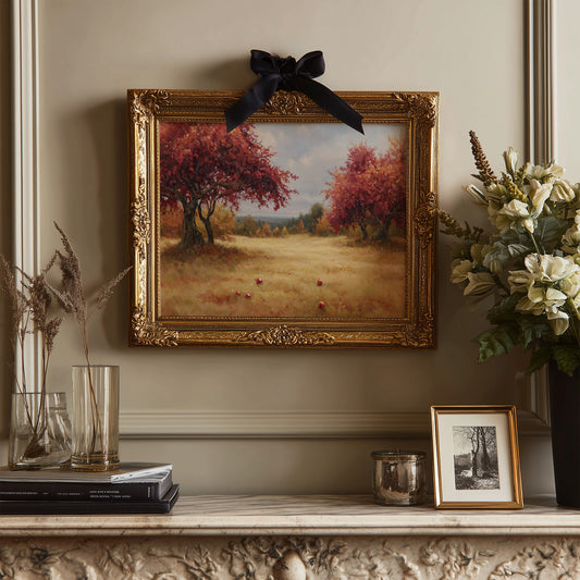 Crimson Meadow Between Worlds