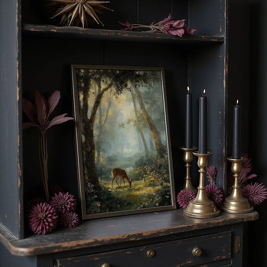 Daybreak Feast In Misty Grove