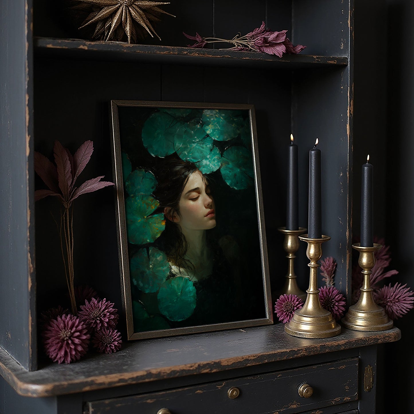 Between Stillness And Jade Waters