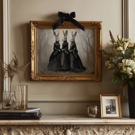 Victorian Hares Tell Forest Tales