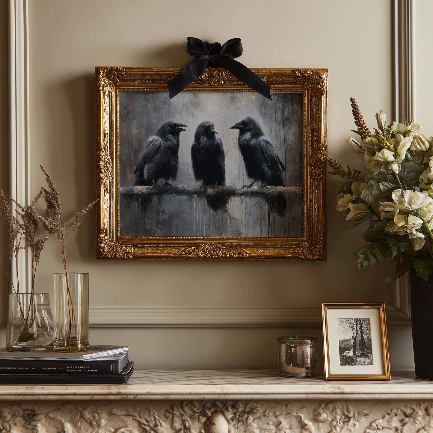 Ravens Share Ancient Secrets Together