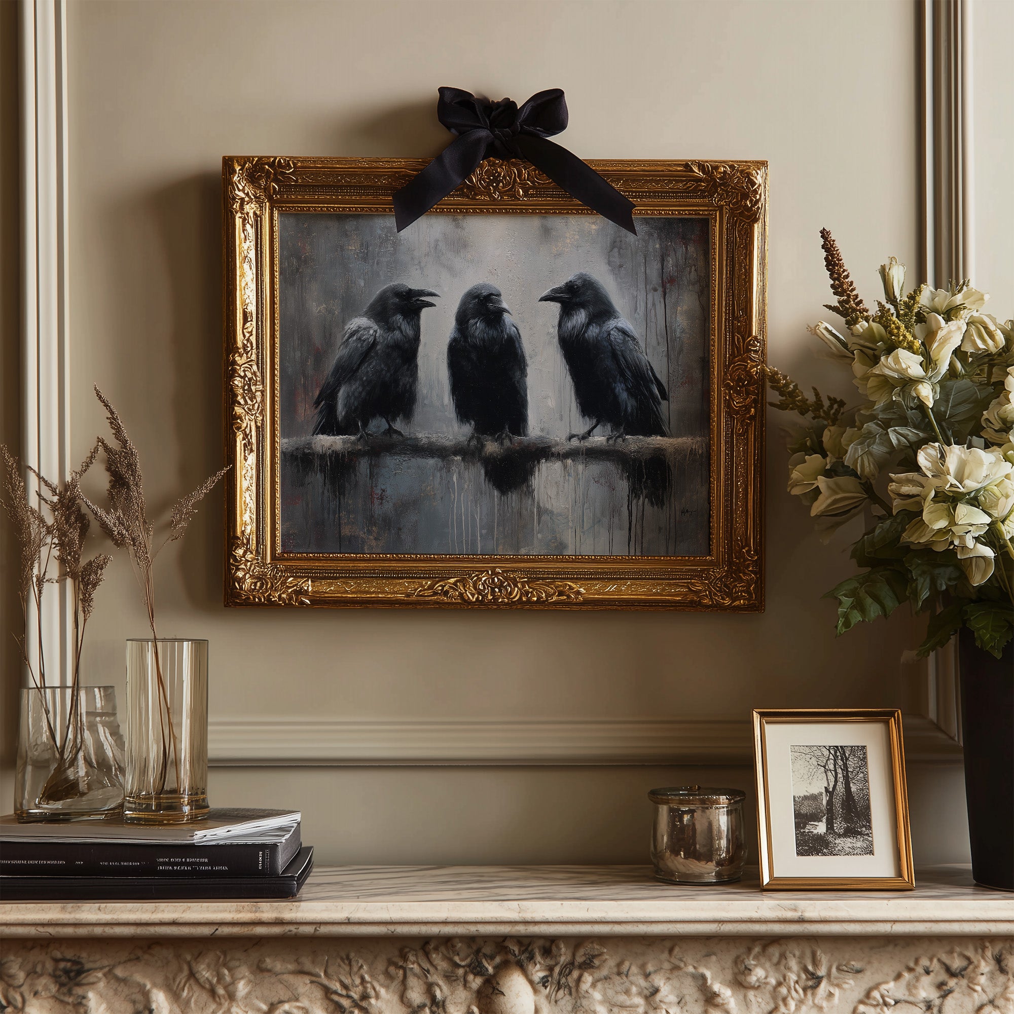 Ravens Share Ancient Secrets Together