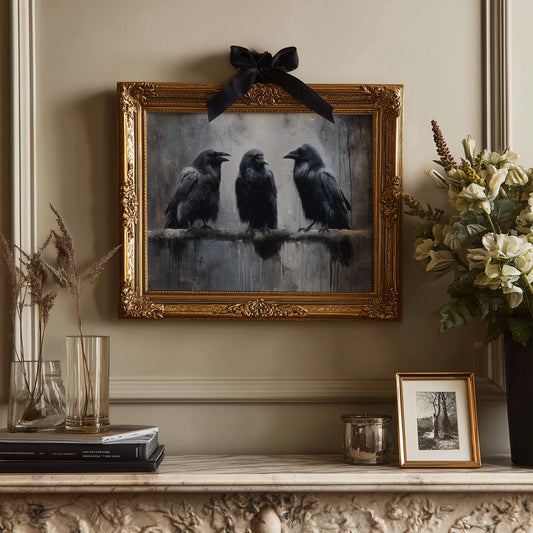 Ravens Share Ancient Secrets Together