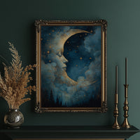 Midnight Dreams In Celestial Blue
