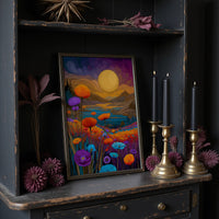 Poppies Bow To Golden Tide