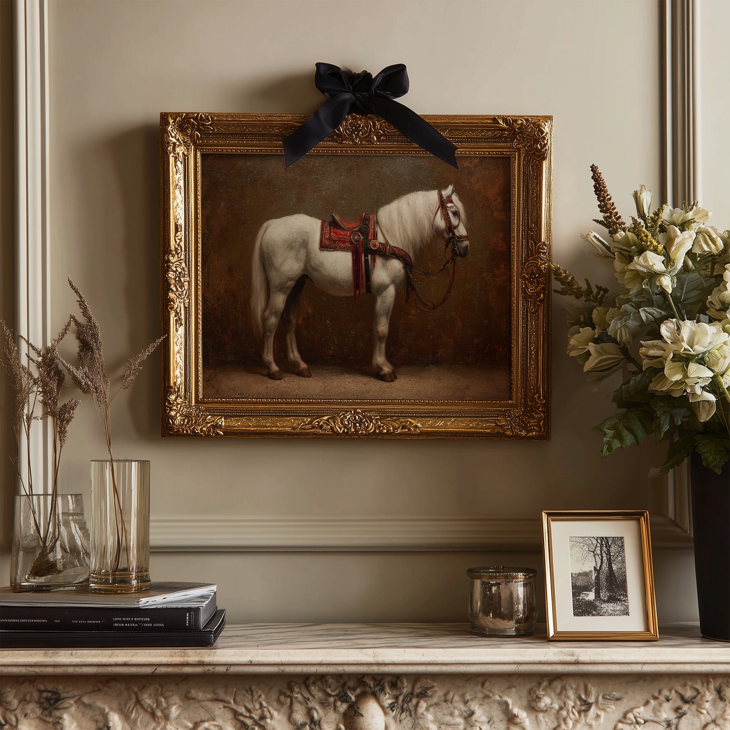 Noble Steed Among Literary Treasures