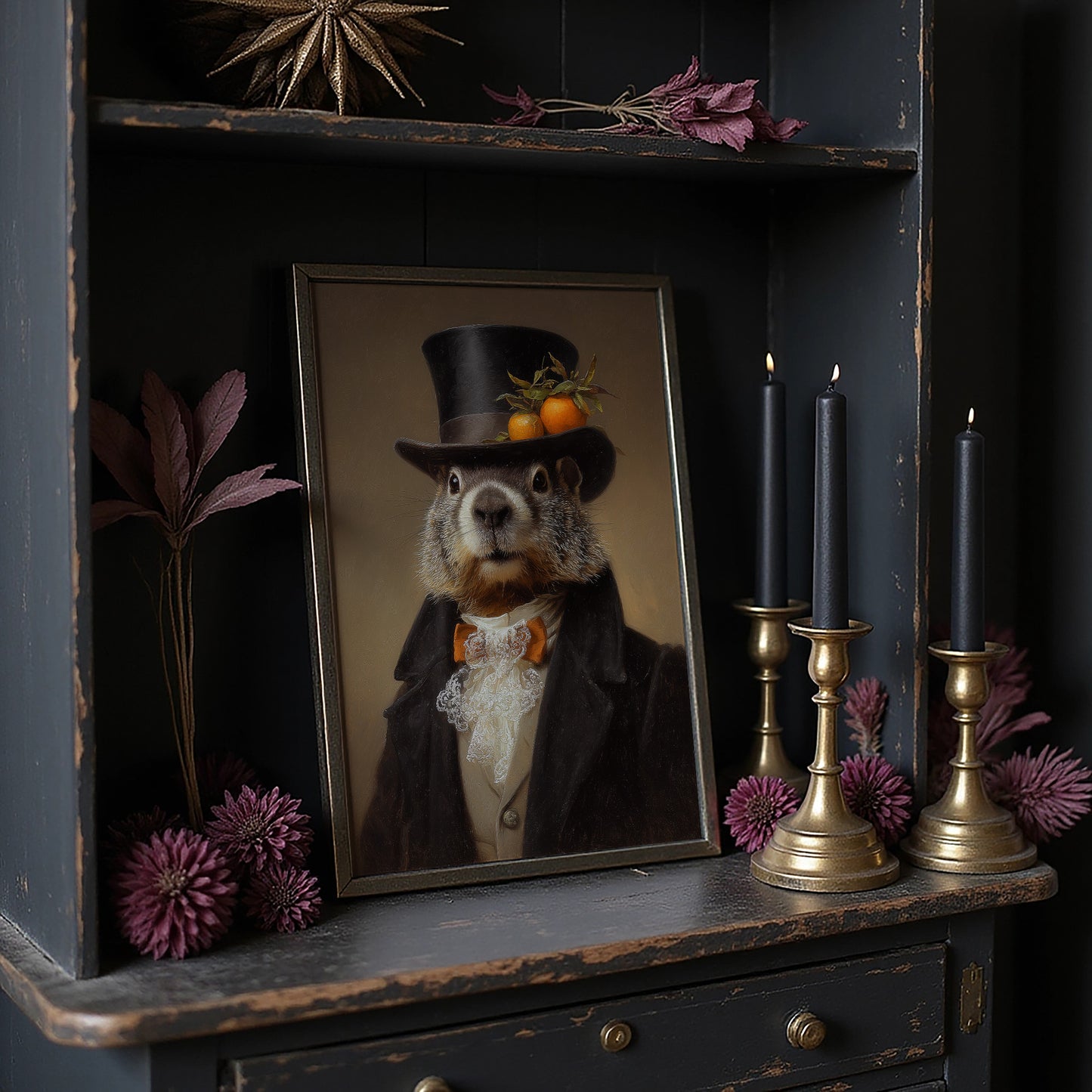 Dapper Marmot With Citrus Crown