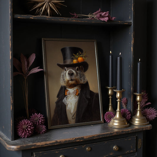 Dapper Marmot With Citrus Crown