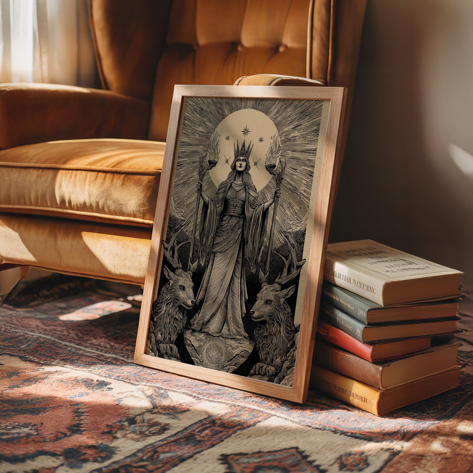 Crowned Between Stags And Stars