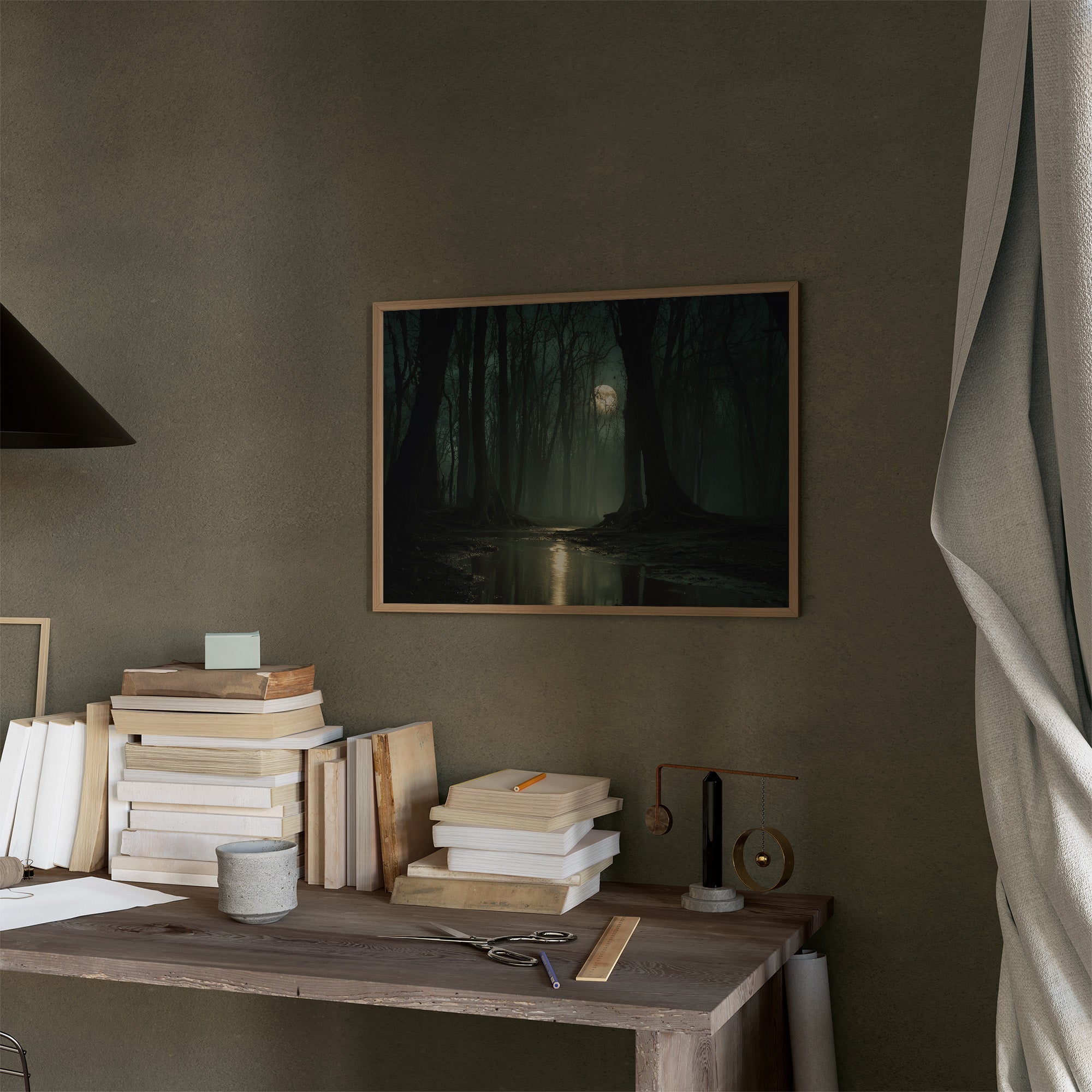 Pale Moon Guides Ancient Waters