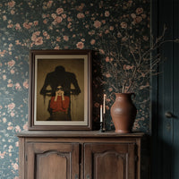 Darkness Looms Behind Crimson