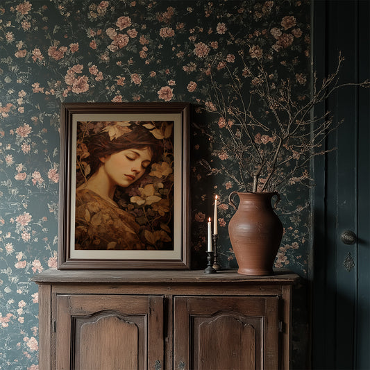 Petals Rest On Autumn Sleep