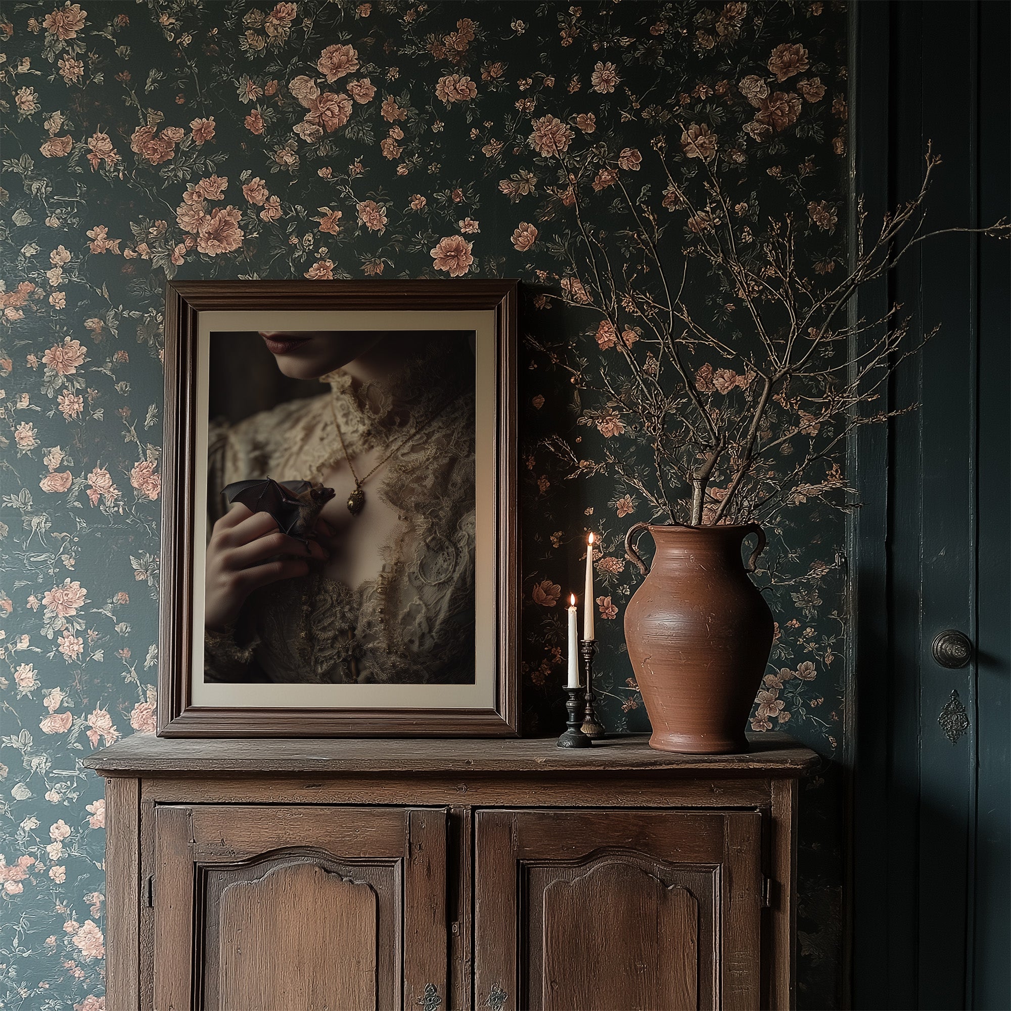 Nocturnal Companion In Lace