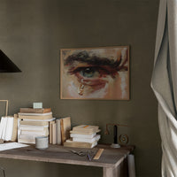 Teardrops Fall From Azure Gaze