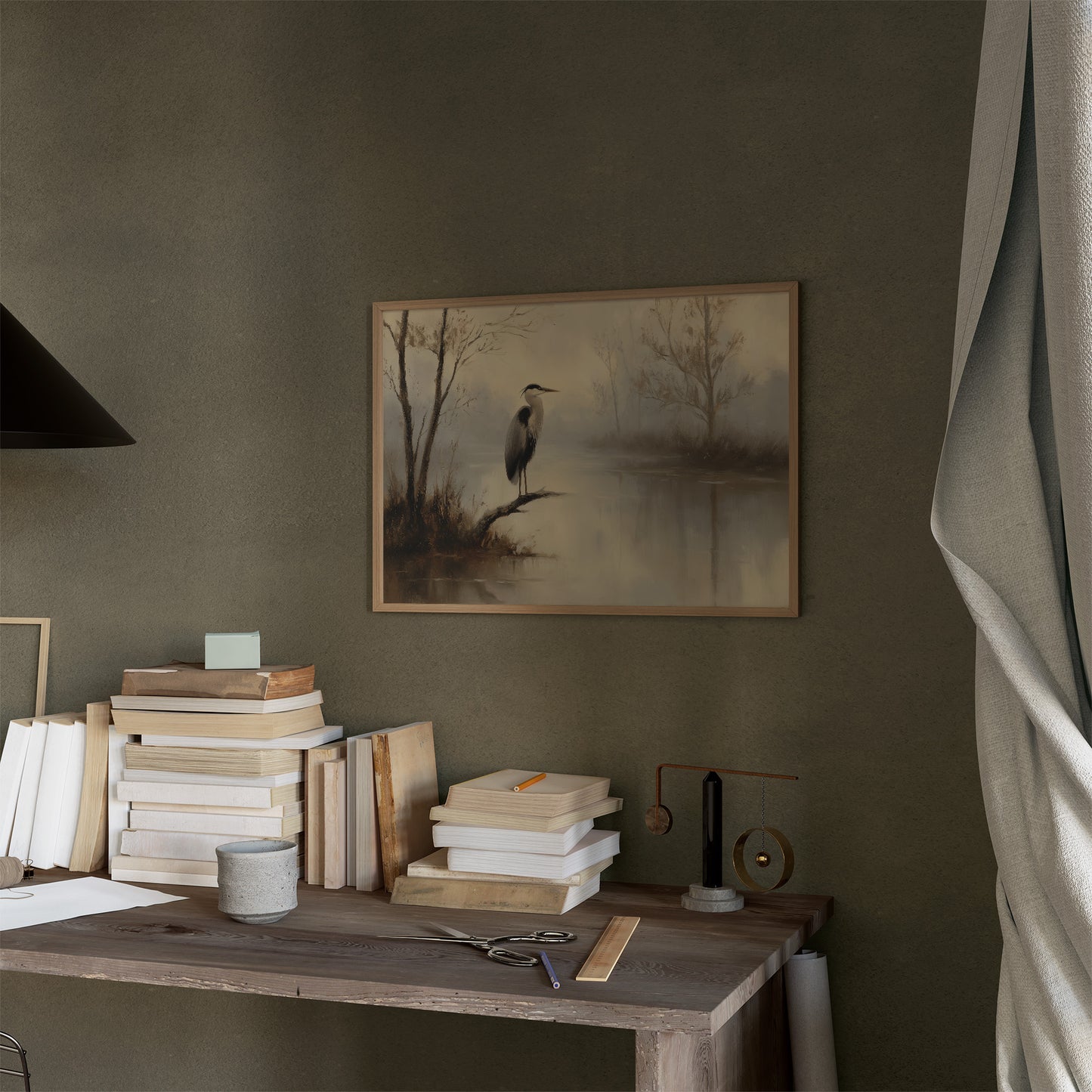 Stillness Speaks At Water's Edge