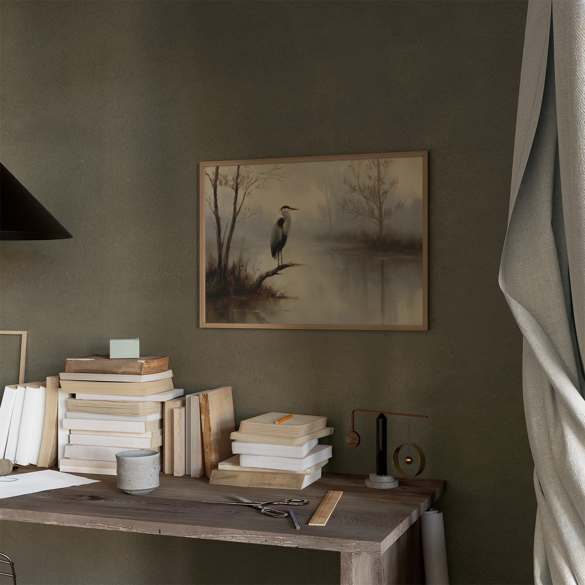 Stillness Speaks At Water's Edge