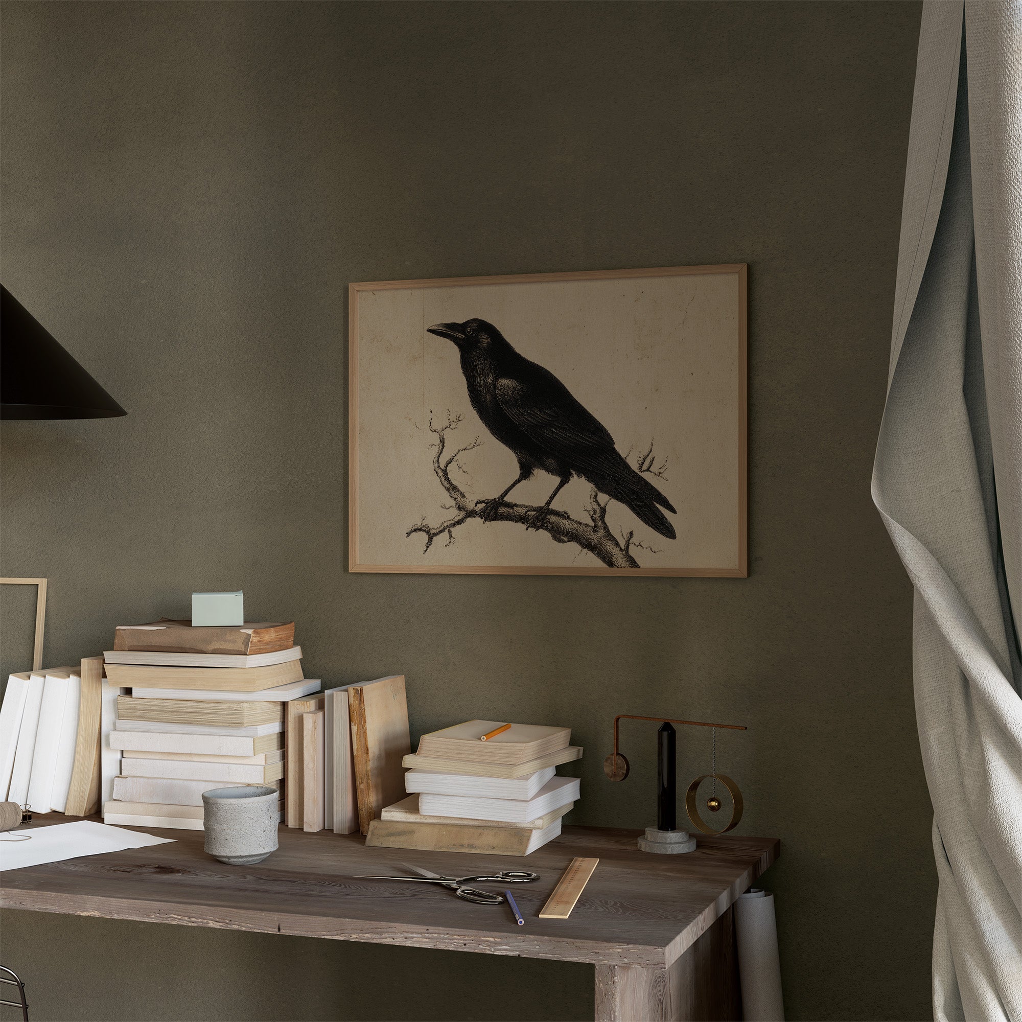 Raven Among Literary Companions