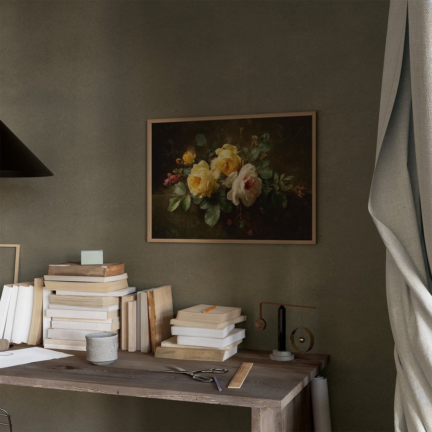 Roses Among Literary Treasures