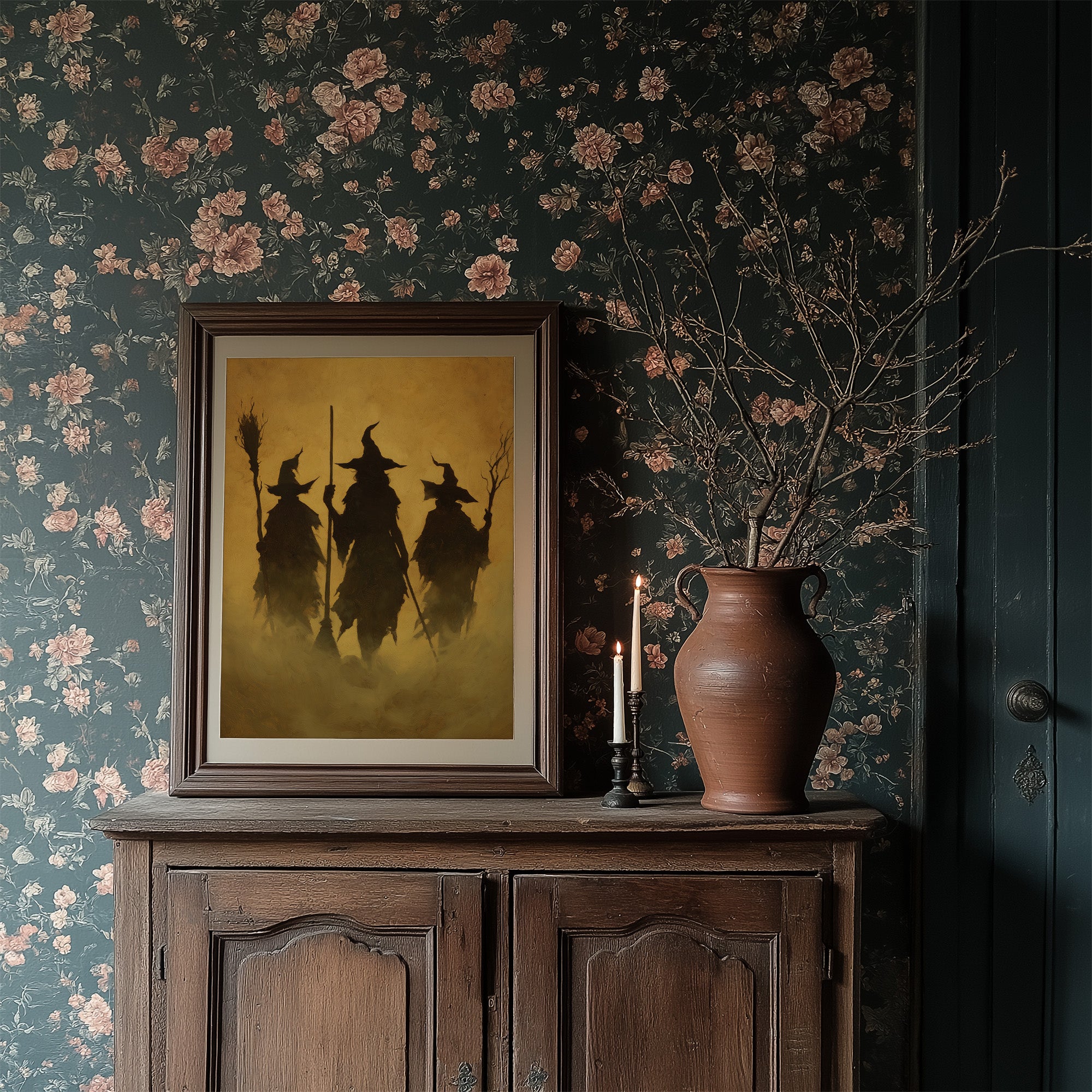 Ancient Coven Walks Through Mist