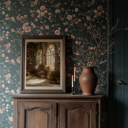 Books Bloom Where Light Enters