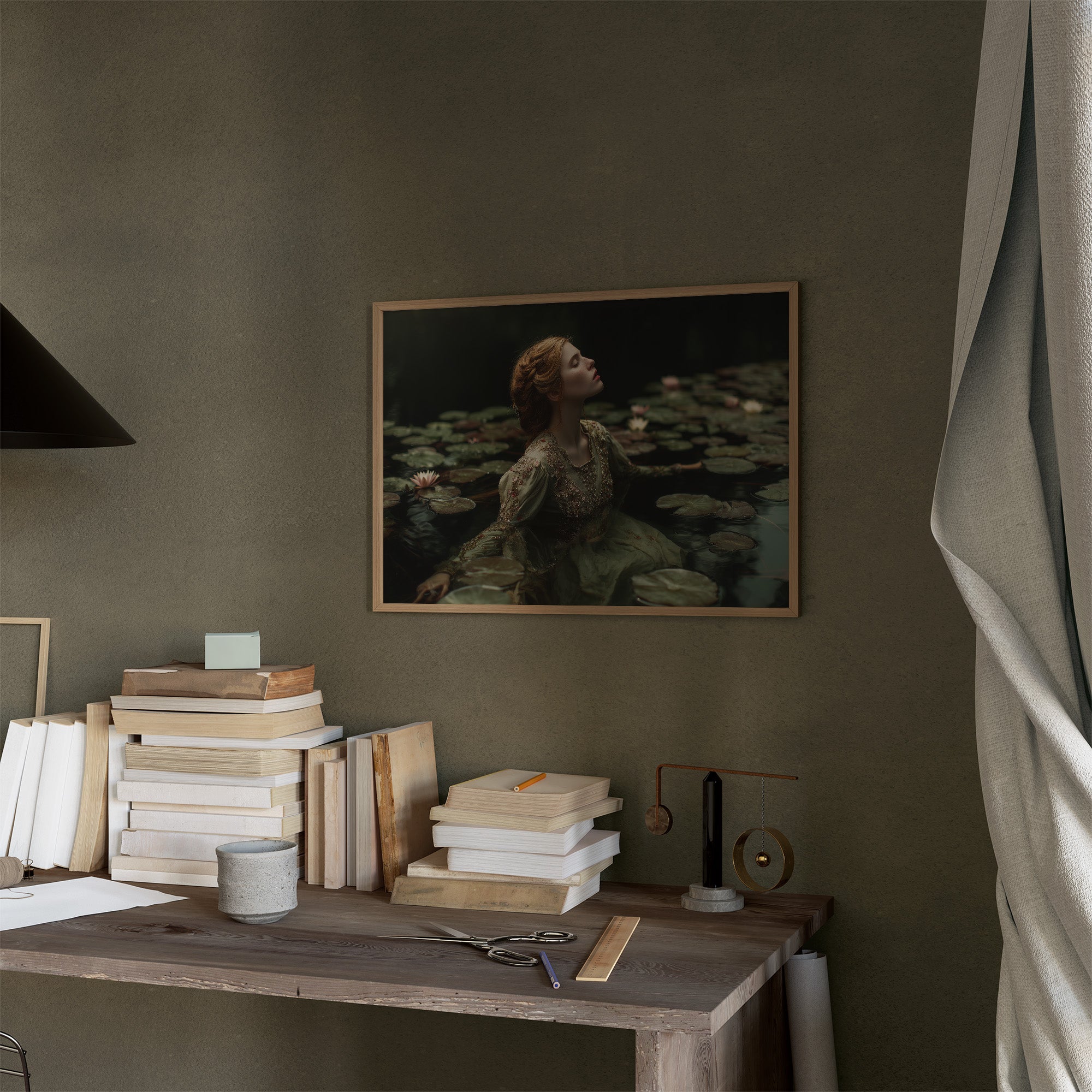 Pond Stories Among Literary Shelves